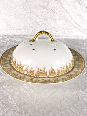 Larger Haviland Covered Cheese or Butter Dish # 27773